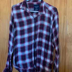 American Eagle Plaid Flannel
